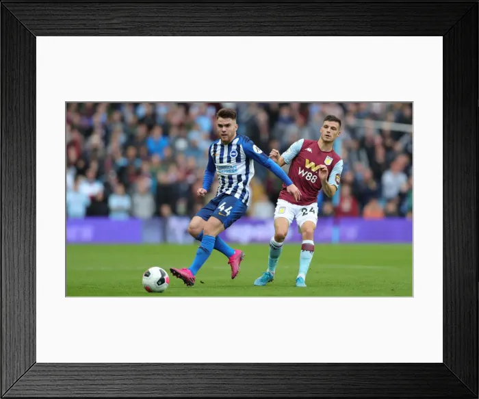 Framed Print : Intense Premier League Showdown: Aston Villa vs. Brighton and Hove Albion at Villa Park (19OCT19) Framed Print : Intense Premier League Showdown: Aston Villa vs. Brighton and Hove Albion at Villa Park (19OCT19)