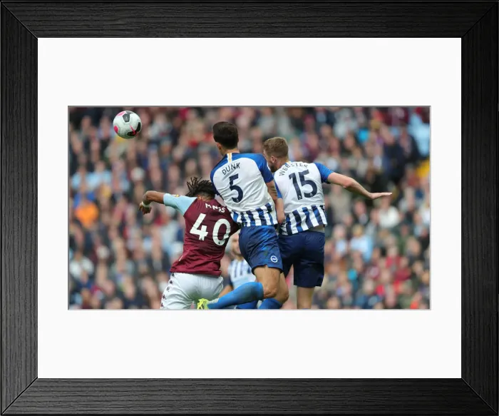 Framed Print : Intense Premier League Showdown: Aston Villa vs. Brighton & Hove Albion at Villa Park (19OCT19) Framed Print : Intense Premier League Showdown: Aston Villa vs. Brighton & Hove Albion at Villa Park (19OCT19)