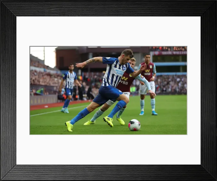 Framed Print : Intense Premier League Showdown: Aston Villa vs. Brighton & Hove Albion at Villa Park (19OCT19) Framed Print : Intense Premier League Showdown: Aston Villa vs. Brighton & Hove Albion at Villa Park (19OCT19)