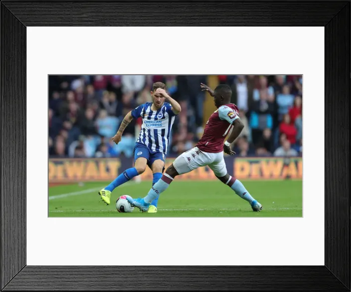 Framed Print : Premier League Showdown: Aston Villa vs. Brighton and Hove Albion at Villa Park (19OCT19) Framed Print : Premier League Showdown: Aston Villa vs. Brighton and Hove Albion at Villa Park (19OCT19)