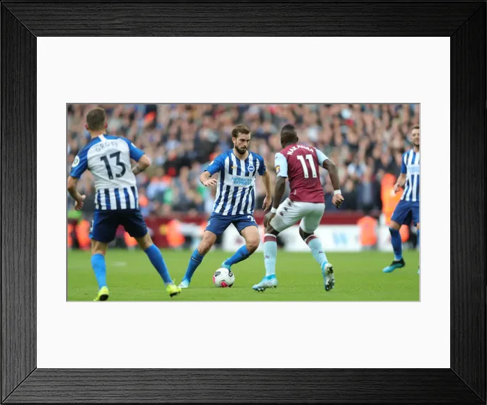 Framed Print : Intense Premier League Showdown: Aston Villa vs. Brighton & Hove Albion at Villa Park (19OCT19) Framed Print : Intense Premier League Showdown: Aston Villa vs. Brighton & Hove Albion at Villa Park (19OCT19)