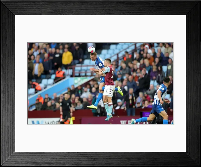 Framed Print : Premier League Showdown: Aston Villa vs. Brighton & Hove Albion at Villa Park (19OCT19) Framed Print : Premier League Showdown: Aston Villa vs. Brighton & Hove Albion at Villa Park (19OCT19)