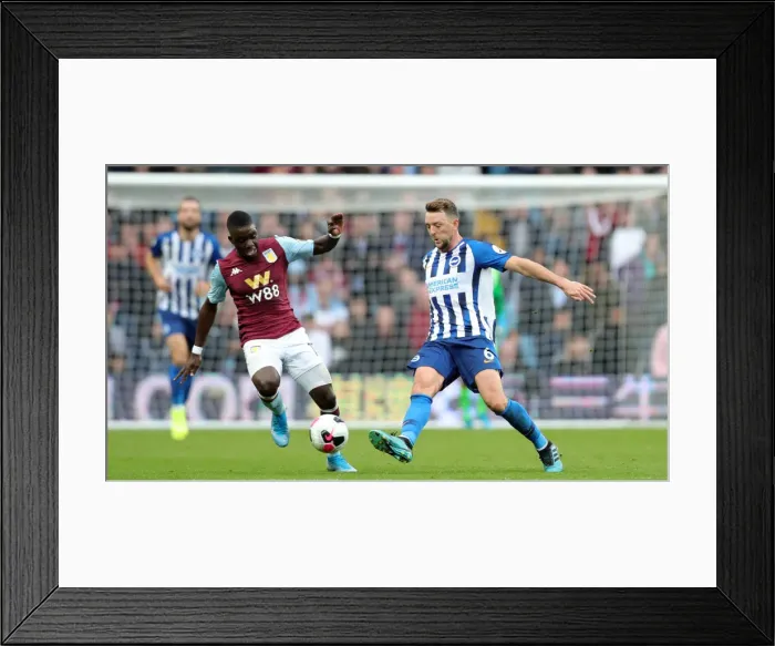 Framed Print : Premier League Showdown: Aston Villa vs. Brighton and Hove Albion at Villa Park (19OCT19) Framed Print : Premier League Showdown: Aston Villa vs. Brighton and Hove Albion at Villa Park (19OCT19)