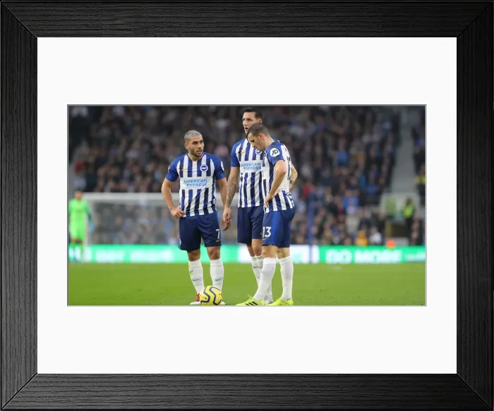 Framed Print : Brighton and Hove Albion vs. Everton: A Premier League Showdown at American Express Community Stadium (26OCT19) Framed Print : Brighton and Hove Albion vs. Everton: A Premier League Showdown at American Express Community Stadium (26OCT19)