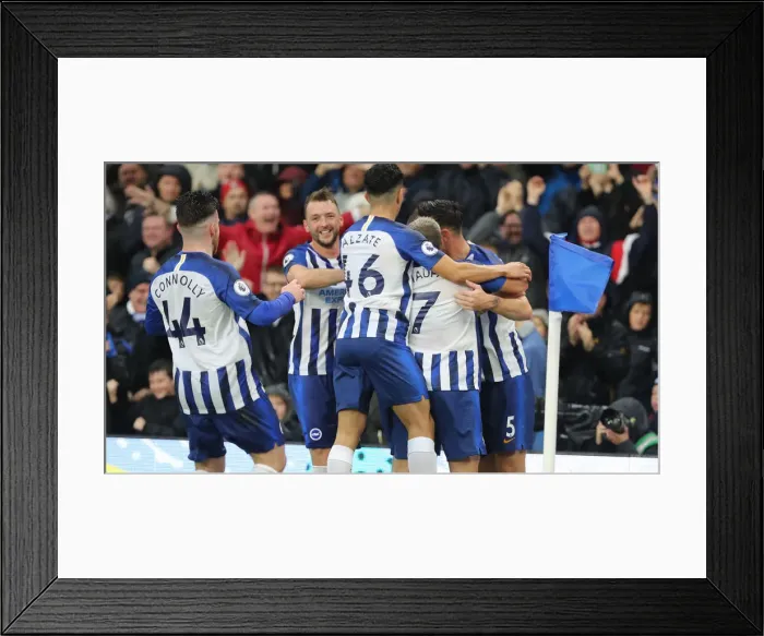 Framed Print : Brighton and Hove Albion vs. Everton: A Premier League Showdown at American Express Community Stadium (26OCT19) Framed Print : Brighton and Hove Albion vs. Everton: A Premier League Showdown at American Express Community Stadium (26OCT19)
