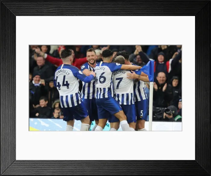 Framed Print : Brighton and Hove Albion vs. Everton: A Premier League Showdown at American Express Community Stadium (26OCT19) Framed Print : Brighton and Hove Albion vs. Everton: A Premier League Showdown at American Express Community Stadium (26OCT19)