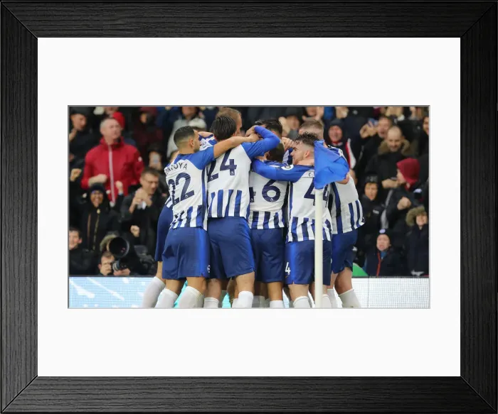 Framed Print : Brighton and Hove Albion vs. Everton: A Premier League Showdown at American Express Community Stadium (26OCT19) Framed Print : Brighton and Hove Albion vs. Everton: A Premier League Showdown at American Express Community Stadium (26OCT19)