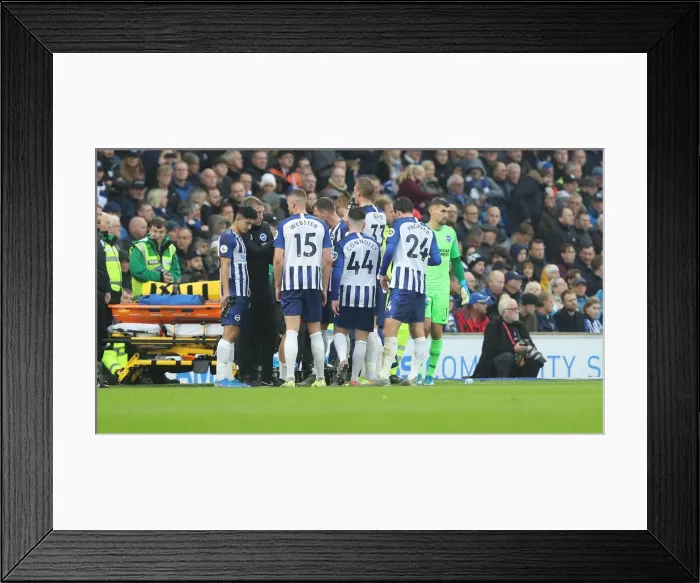 Framed Print : Brighton and Hove Albion vs. Everton: A Premier League Showdown at American Express Community Stadium (26OCT19) Framed Print : Brighton and Hove Albion vs. Everton: A Premier League Showdown at American Express Community Stadium (26OCT19)