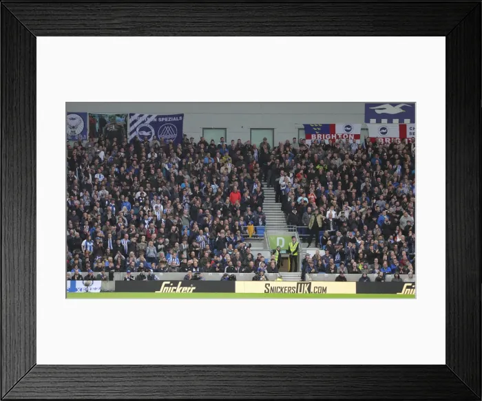Framed Print : Brighton and Hove Albion vs. Everton: A Premier League Showdown at American Express Community Stadium (26OCT19) Framed Print : Brighton and Hove Albion vs. Everton: A Premier League Showdown at American Express Community Stadium (26OCT19)