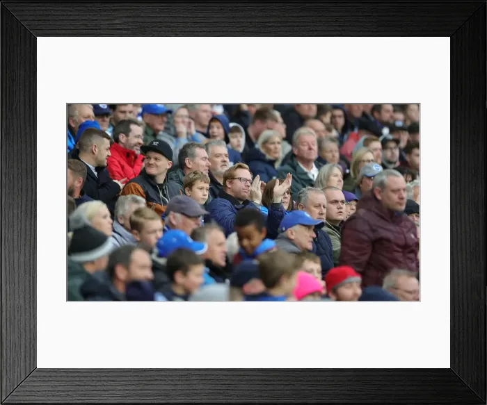 Framed Print : Intense Premier League Showdown: Brighton & Hove Albion vs. Everton (26OCT19)