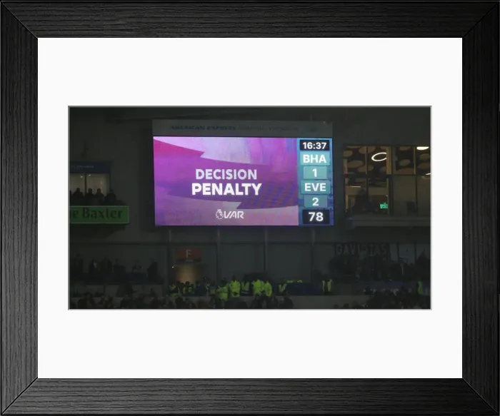 Framed Print : Brighton and Hove Albion vs. Everton: A Premier League Showdown at American Express Community Stadium (26OCT19) Framed Print : Brighton and Hove Albion vs. Everton: A Premier League Showdown at American Express Community Stadium (26OCT19)