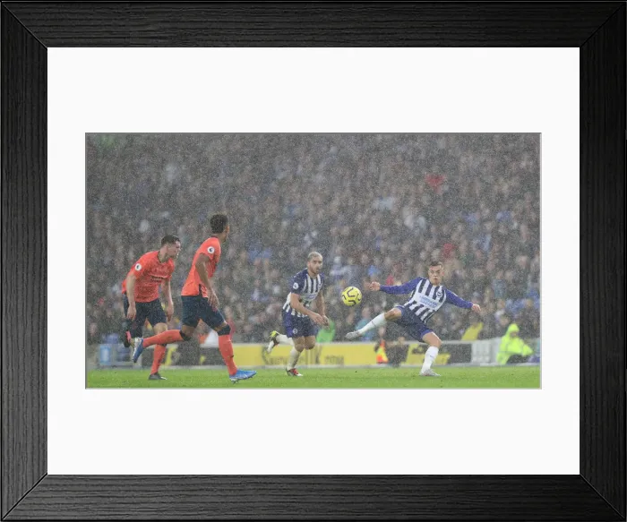 Framed Print : Premier League Showdown: Brighton & Hove Albion vs. Everton (26OCT19) - American Express Community Stadium Framed Print : Premier League Showdown: Brighton & Hove Albion vs. Everton (26OCT19) - American Express Community Stadium