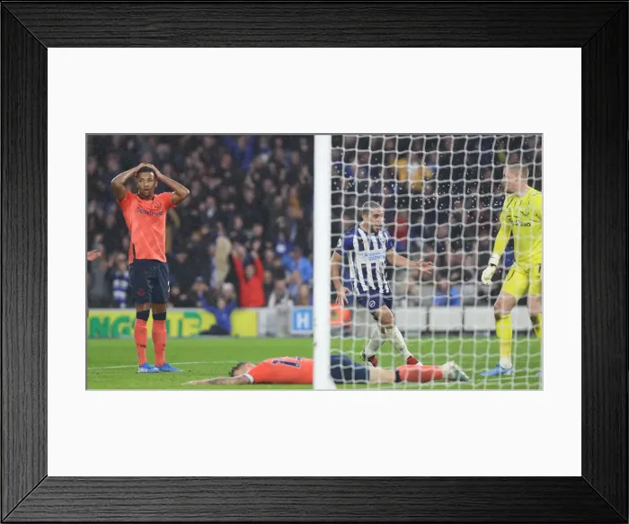 Framed Print : Brighton and Hove Albion vs. Everton: Premier League Showdown at American Express Community Stadium (26OCT19) Framed Print : Brighton and Hove Albion vs. Everton: Premier League Showdown at American Express Community Stadium (26OCT19)