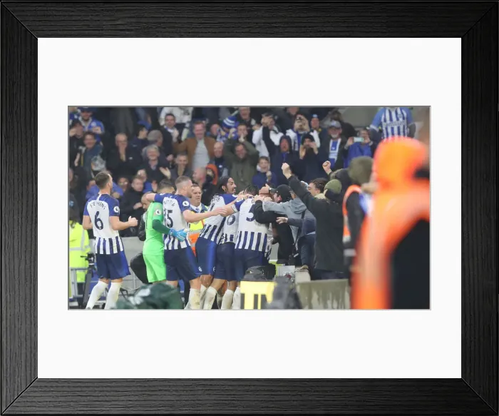 Framed Print : Brighton and Hove Albion vs. Everton: A Premier League Showdown at American Express Community Stadium (26Oct19) Framed Print : Brighton and Hove Albion vs. Everton: A Premier League Showdown at American Express Community Stadium (26Oct19)