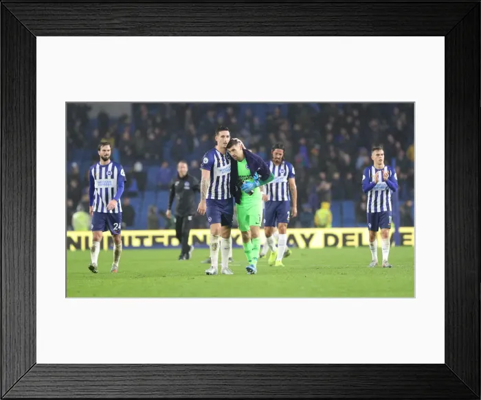 Framed Print : Brighton and Hove Albion vs. Everton: A Premier League Showdown at American Express Community Stadium (26OCT19) Framed Print : Brighton and Hove Albion vs. Everton: A Premier League Showdown at American Express Community Stadium (26OCT19)