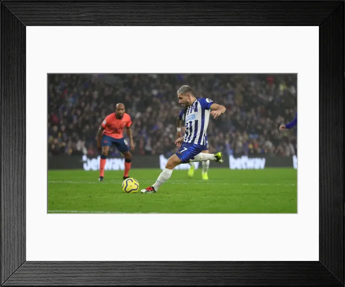 Framed Print : Brighton and Hove Albion vs. Everton: A Premier League Showdown at American Express Community Stadium (26OCT19)