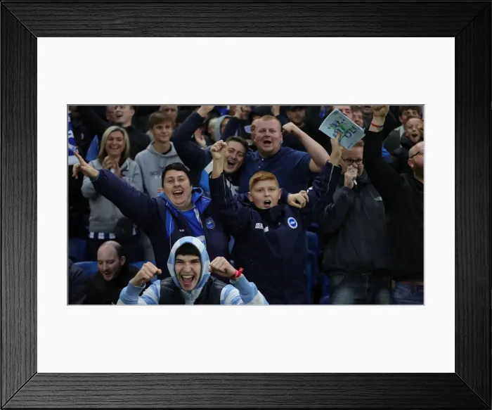 Framed Print : Brighton and Hove Albion vs. Everton: Premier League Showdown at American Express Community Stadium (26OCT19)