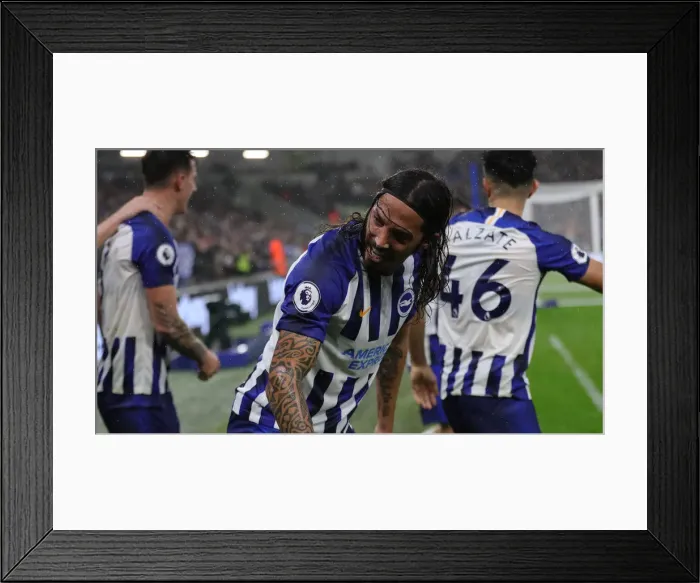 Framed Print : Brighton and Hove Albion vs. Everton: A Premier League Showdown at American Express Community Stadium (26OCT19) Framed Print : Brighton and Hove Albion vs. Everton: A Premier League Showdown at American Express Community Stadium (26OCT19)