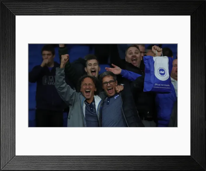 Framed Print : Brighton and Hove Albion vs. Everton: A Premier League Showdown at American Express Community Stadium (26OCT19)