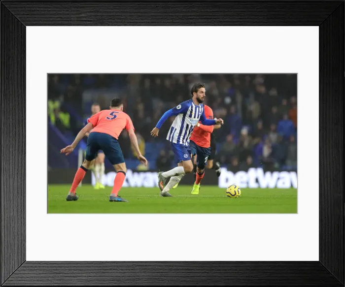 Framed Print : Brighton and Hove Albion vs. Everton: A Premier League Showdown at American Express Community Stadium (26OCT19) Framed Print : Brighton and Hove Albion vs. Everton: A Premier League Showdown at American Express Community Stadium (26OCT19)