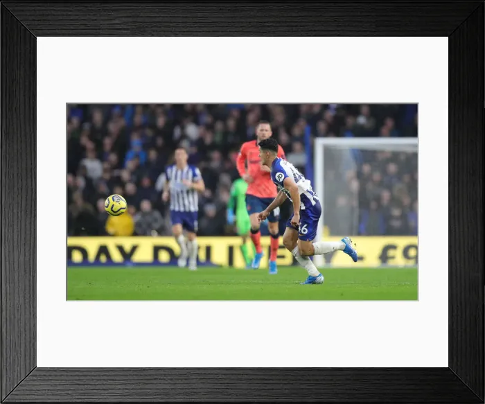 Framed Print : Brighton and Hove Albion vs. Everton: A Premier League Showdown at American Express Community Stadium (26OCT19)