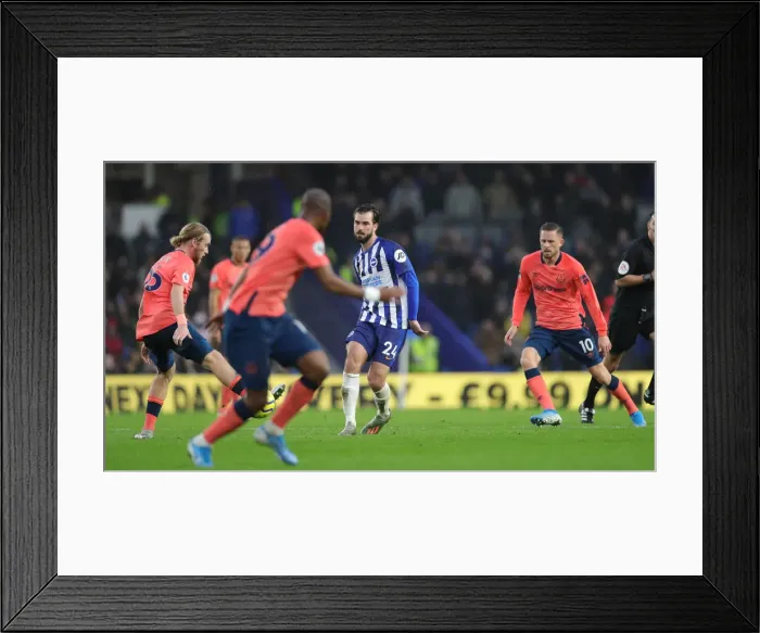 Framed Print : Brighton and Hove Albion vs. Everton: A Premier League Showdown at American Express Community Stadium (26OCT19) Framed Print : Brighton and Hove Albion vs. Everton: A Premier League Showdown at American Express Community Stadium (26OCT19)