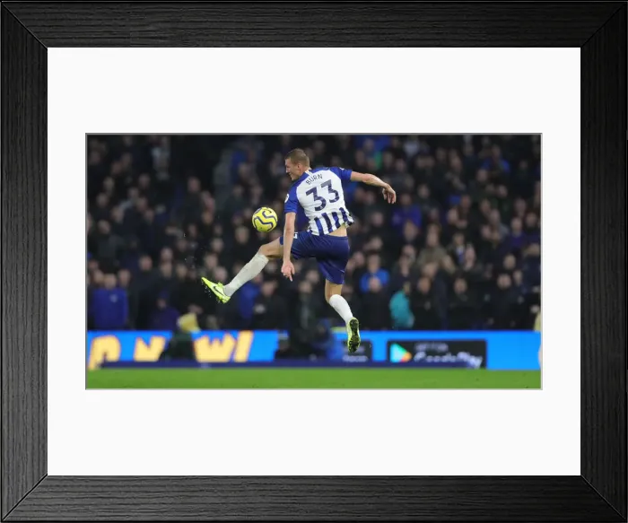 Framed Print : Brighton and Hove Albion vs. Everton: A Premier League Battle at American Express Community Stadium (26OCT19)