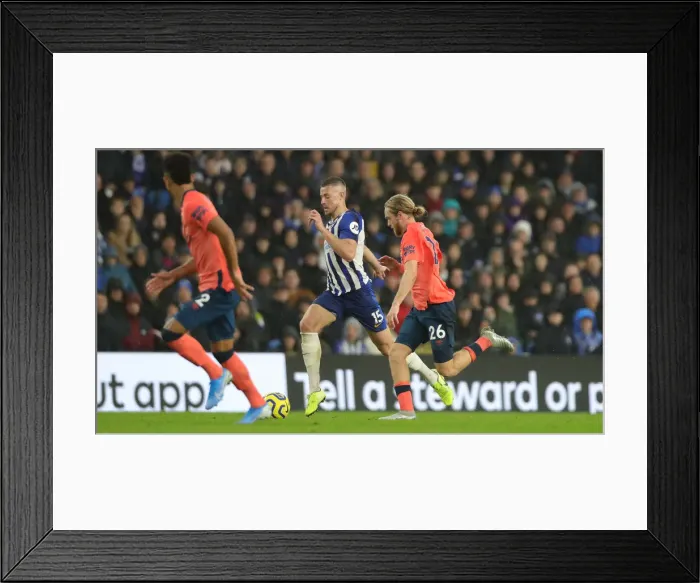 Framed Print : Brighton and Hove Albion vs. Everton: A Premier League Showdown at American Express Community Stadium (26OCT19) Framed Print : Brighton and Hove Albion vs. Everton: A Premier League Showdown at American Express Community Stadium (26OCT19)