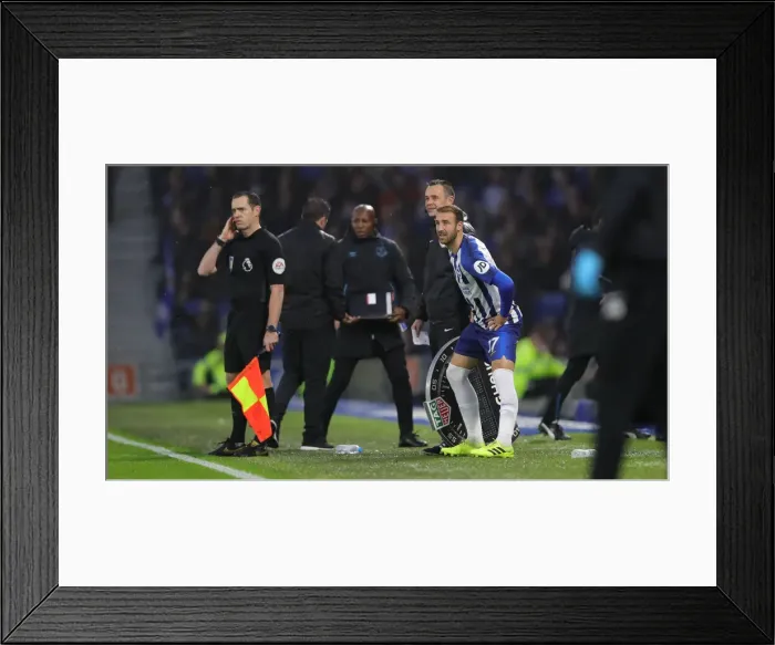 Framed Print : Premier League Showdown: Brighton & Hove Albion vs. Everton (26OCT19) - American Express Community Stadium Framed Print : Premier League Showdown: Brighton & Hove Albion vs. Everton (26OCT19) - American Express Community Stadium
