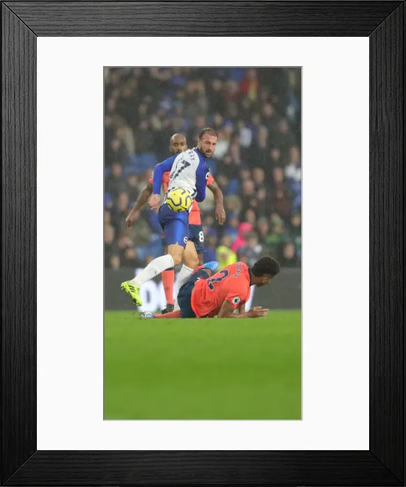 Framed Print : Brighton and Hove Albion vs. Everton: A Premier League Showdown at American Express Community Stadium (26OCT19)