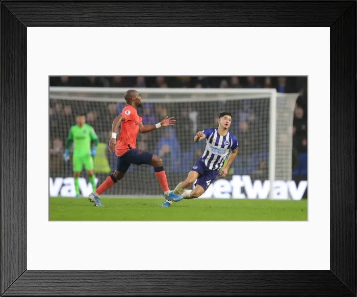 Framed Print : Brighton and Hove Albion vs. Everton: A Premier League Showdown at American Express Community Stadium (26OCT19) Framed Print : Brighton and Hove Albion vs. Everton: A Premier League Showdown at American Express Community Stadium (26OCT19)