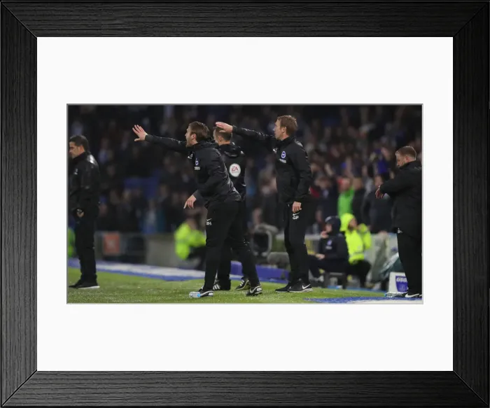 Framed Print : Brighton and Hove Albion vs. Everton: A Premier League Showdown at American Express Community Stadium (26OCT19) Framed Print : Brighton and Hove Albion vs. Everton: A Premier League Showdown at American Express Community Stadium (26OCT19)