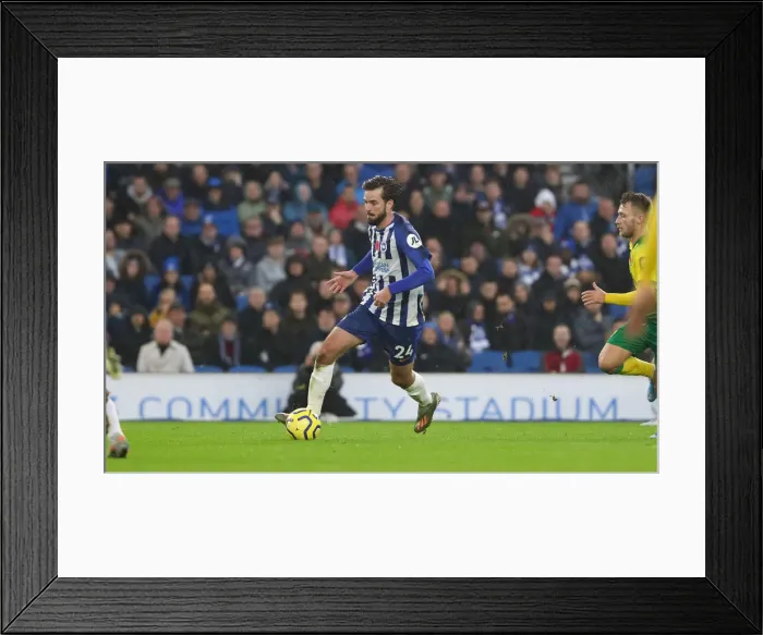 Framed Print : Brighton and Hove Albion vs. Norwich City: Premier League Showdown at American Express Community Stadium (November 2, 2019) Framed Print : Brighton and Hove Albion vs. Norwich City: Premier League Showdown at American Express Community Stadium (November 2, 2019)