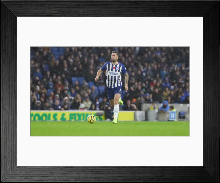 Framed Print : Brighton and Hove Albion vs. Norwich City: Premier League Showdown at American Express Community Stadium (November 2, 2019)