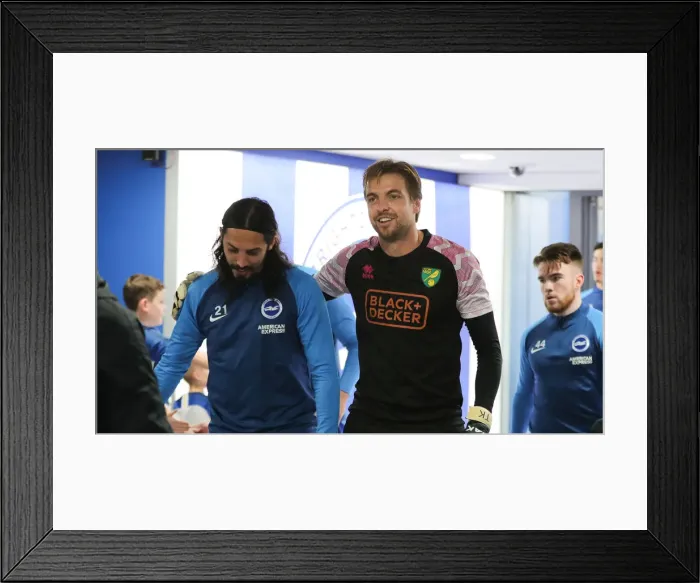 Framed Print : Brighton and Hove Albion vs. Norwich City: Premier League Showdown at American Express Community Stadium (November 2, 2019) Framed Print : Brighton and Hove Albion vs. Norwich City: Premier League Showdown at American Express Community Stadium (November 2, 2019)