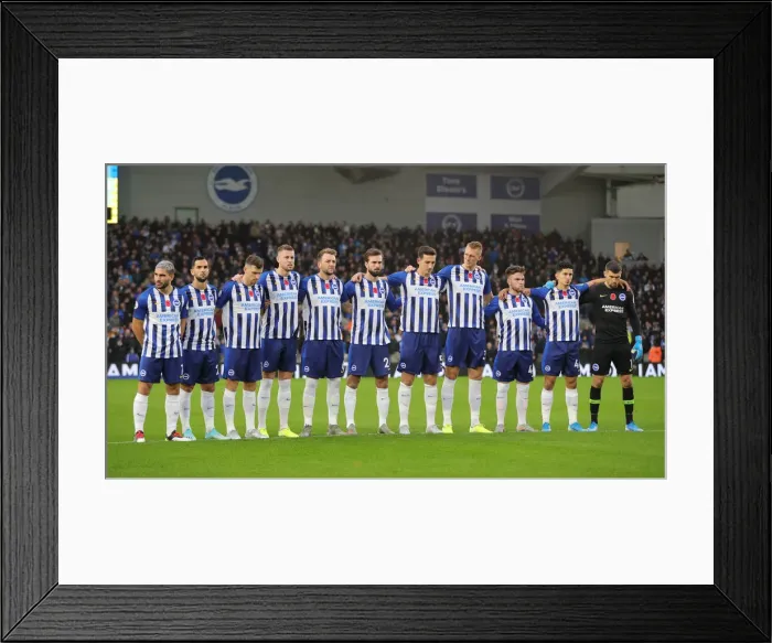 Framed Print : Brighton and Hove Albion vs. Norwich City: Premier League Showdown at American Express Community Stadium (November 2, 2019) Framed Print : Brighton and Hove Albion vs. Norwich City: Premier League Showdown at American Express Community Stadium (November 2, 2019)