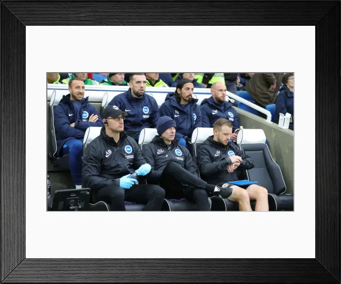 Framed Print : Brighton and Hove Albion vs. Norwich City: Premier League Showdown at American Express Community Stadium (November 2, 2019) Framed Print : Brighton and Hove Albion vs. Norwich City: Premier League Showdown at American Express Community Stadium (November 2, 2019)