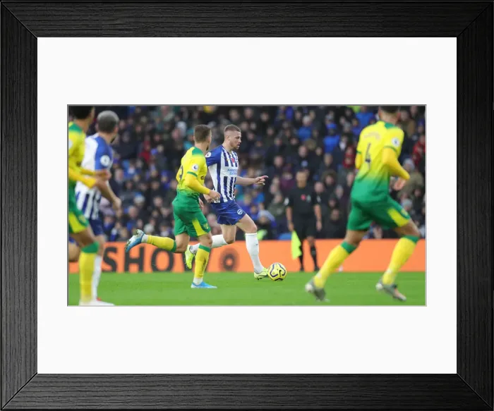 Framed Print : Brighton and Hove Albion vs. Norwich City: Premier League Showdown at American Express Community Stadium (November 2, 2019) Framed Print : Brighton and Hove Albion vs. Norwich City: Premier League Showdown at American Express Community Stadium (November 2, 2019)