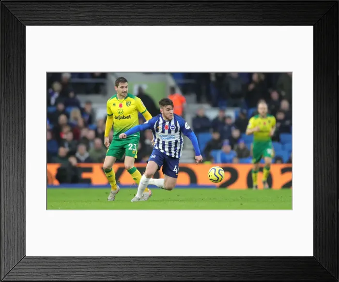 Framed Print : Brighton and Hove Albion vs. Norwich City: Premier League Showdown at American Express Community Stadium (November 2, 2019) Framed Print : Brighton and Hove Albion vs. Norwich City: Premier League Showdown at American Express Community Stadium (November 2, 2019)
