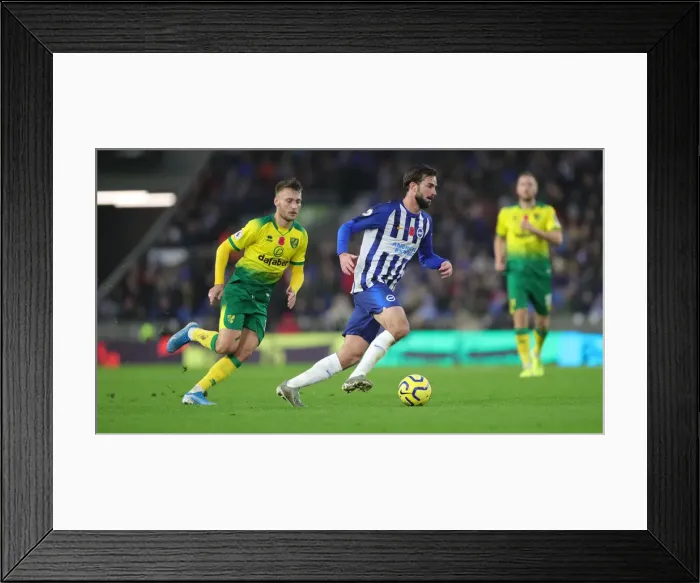 Framed Print : Brighton and Hove Albion vs. Norwich City: Premier League Showdown at American Express Community Stadium (November 2, 2019) Framed Print : Brighton and Hove Albion vs. Norwich City: Premier League Showdown at American Express Community Stadium (November 2, 2019)
