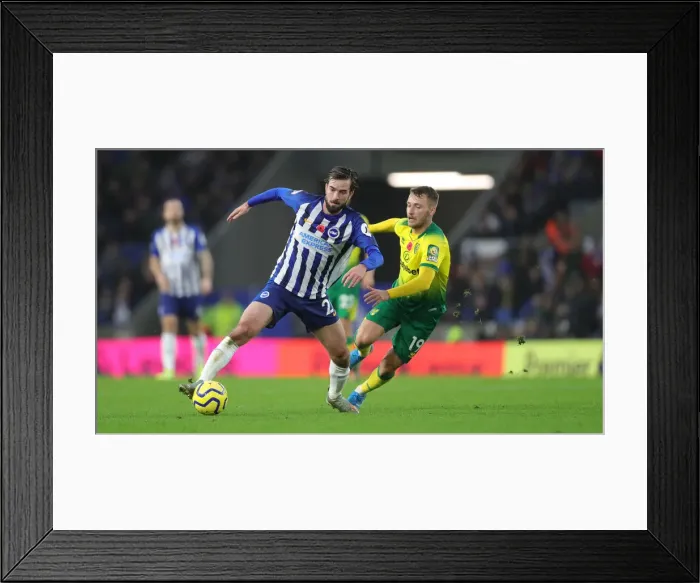 Framed Print : Brighton and Hove Albion vs. Norwich City: Premier League Showdown at American Express Community Stadium (November 2, 2019) Framed Print : Brighton and Hove Albion vs. Norwich City: Premier League Showdown at American Express Community Stadium (November 2, 2019)
