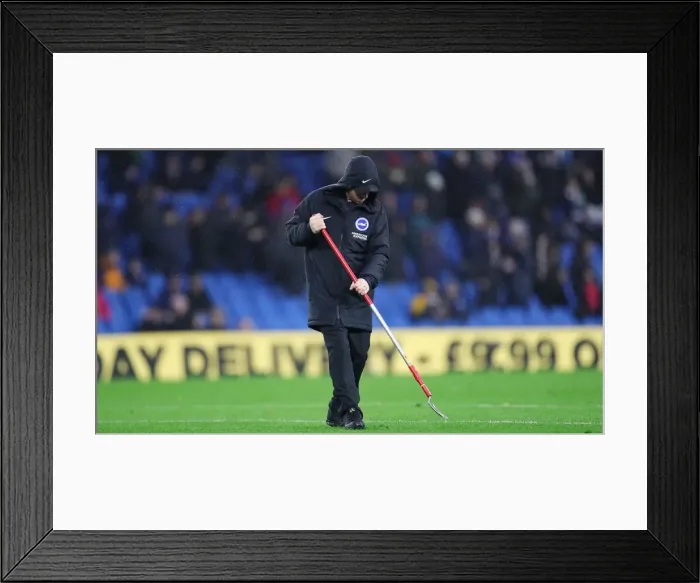 Framed Print : Brighton and Hove Albion vs. Norwich City: Premier League Showdown at American Express Community Stadium (November 2, 2019)