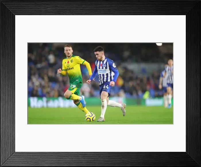 Framed Print : Brighton and Hove Albion vs. Norwich City: Premier League Showdown at American Express Community Stadium (November 2, 2019) Framed Print : Brighton and Hove Albion vs. Norwich City: Premier League Showdown at American Express Community Stadium (November 2, 2019)
