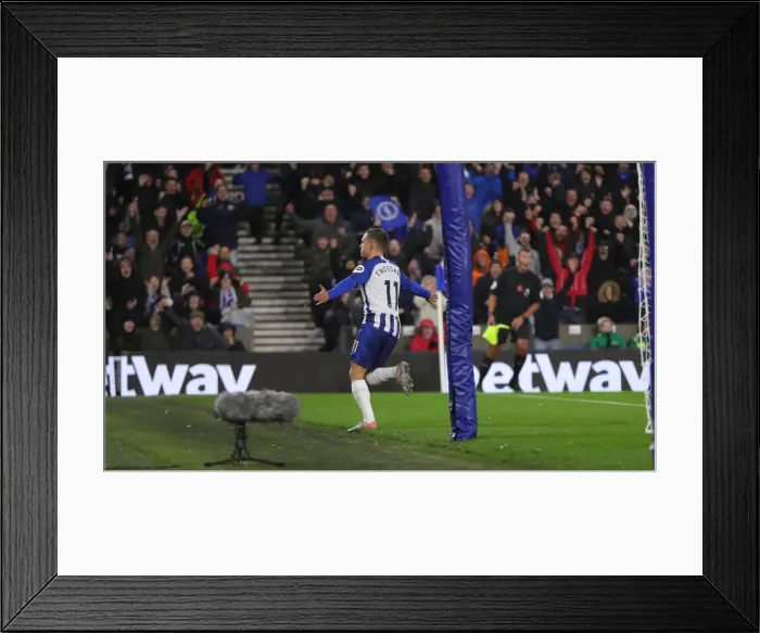 Framed Print : Brighton and Hove Albion vs. Norwich City: Premier League Showdown at American Express Community Stadium (November 2, 2019) Framed Print : Brighton and Hove Albion vs. Norwich City: Premier League Showdown at American Express Community Stadium (November 2, 2019)