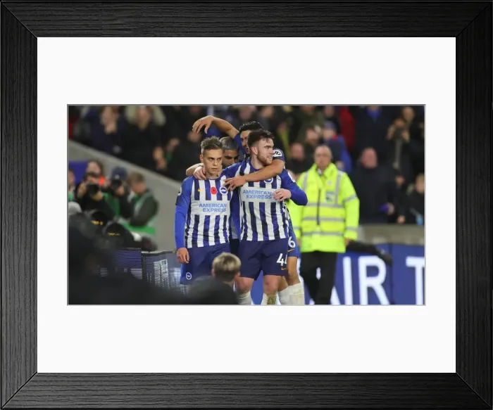 Framed Print : Brighton and Hove Albion vs. Norwich City: Premier League Showdown at American Express Community Stadium (November 2, 2019) Framed Print : Brighton and Hove Albion vs. Norwich City: Premier League Showdown at American Express Community Stadium (November 2, 2019)