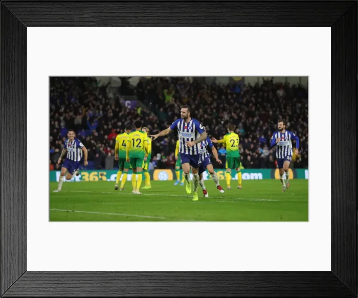 Framed Print : Brighton and Hove Albion vs. Norwich City: Premier League Showdown at American Express Community Stadium (November 2, 2019) Framed Print : Brighton and Hove Albion vs. Norwich City: Premier League Showdown at American Express Community Stadium (November 2, 2019)