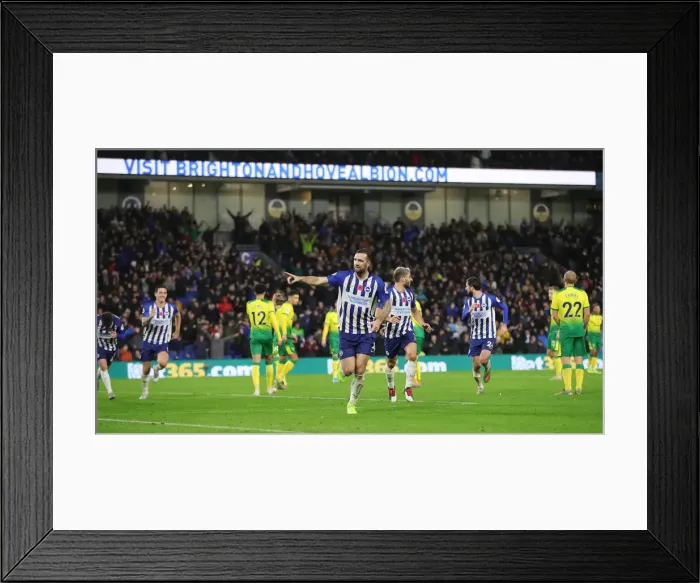 Framed Print : Brighton and Hove Albion vs. Norwich City: Premier League Showdown at American Express Community Stadium (November 2, 2019) Framed Print : Brighton and Hove Albion vs. Norwich City: Premier League Showdown at American Express Community Stadium (November 2, 2019)