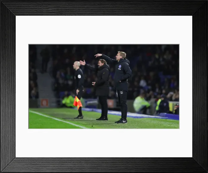 Framed Print : Brighton and Hove Albion vs. Norwich City: Premier League Showdown at American Express Community Stadium (November 2, 2019) Framed Print : Brighton and Hove Albion vs. Norwich City: Premier League Showdown at American Express Community Stadium (November 2, 2019)