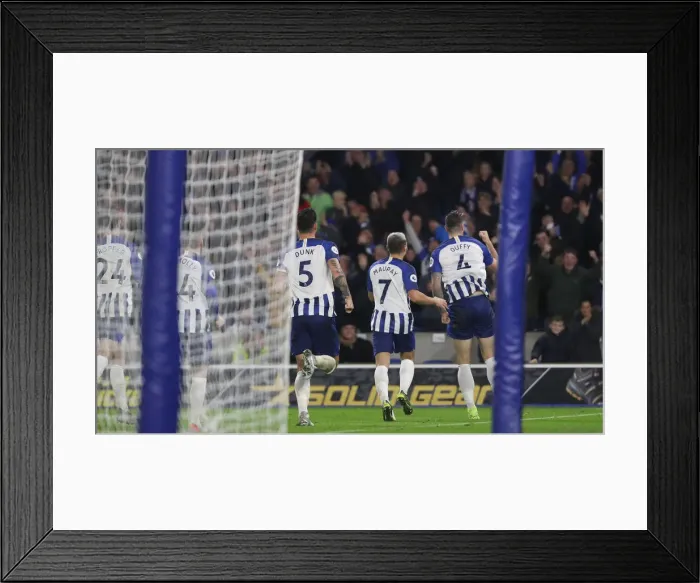 Framed Print : Brighton and Hove Albion vs. Norwich City: Premier League Showdown at American Express Community Stadium (November 2, 2019) Framed Print : Brighton and Hove Albion vs. Norwich City: Premier League Showdown at American Express Community Stadium (November 2, 2019)