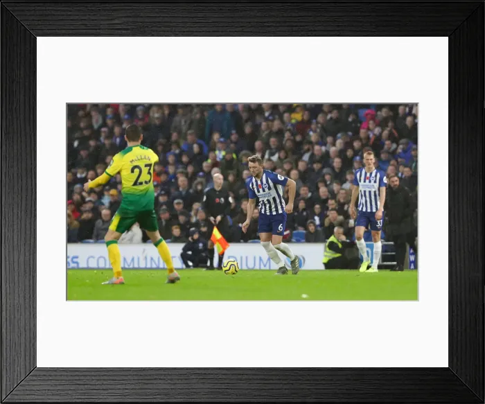 Framed Print : Brighton and Hove Albion vs. Norwich City: Premier League Showdown at American Express Community Stadium (November 2, 2019) Framed Print : Brighton and Hove Albion vs. Norwich City: Premier League Showdown at American Express Community Stadium (November 2, 2019)